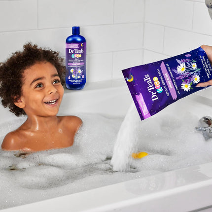 Kids 3-In-1 Sleep Bubble Bath, Body Wash & Shampoo with Melatonin & Essential Oil, Lavender Scent, 20 Fl Oz (Pack of 3)
