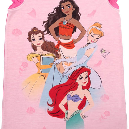 Girls' Dress Nightgown, Short-Sleeve Fantasy Gown, Soft & Cute Pajamas for Kids
