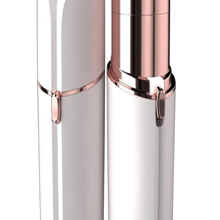 Facial Hair Remover for Women - as Seen on TV Painless Face Shaver - Electric Hair Removal Device for Face Lips Peach Fuzz with Light (White)
