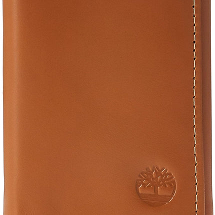 Timberland Men'S Leather Trifold Wallet with ID Window
