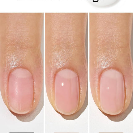 Nail Recovery Duo - Restore & Strengthen Brittle Nails - Includes Natural Glow Milk Syrup Nail Strengthener 15Ml (Coconut) & Green Tea 3-In-1 Remover 50Ml for Healthy, Shiny Nails