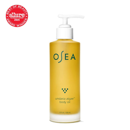 Undaria Algae Body Oil 5 Oz – Visibly Firming, Deeply Moisturizing, Instantly Improve Elasticity, Clean Lightweight Non-Greasy Hydration, Vegan & Cruelty-Free Seaweed Skincare | Improves Elasticity • Silky Body Glow • Lightweight, Non-Greasy • Citrus Scent • Seaweed Skincare • Vegan & Cruelty-Free