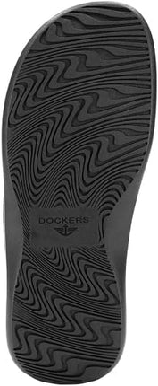 DOCKERS Men’s Newpage Outdoor Sport Sandals – Memory Foam Walking Sandals, Size 10, Black