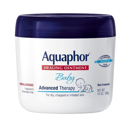 Baby Healing Ointment - Advance Therapy for Diaper Rash, Chapped Cheeks and Minor Scrapes - 14 Ounce (Pack of 1) Jar