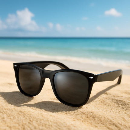 Drifter UV400 Retro Sunglasses - Classic Style Unisex Eyewear for Fashion & Travel, Lightweight Outdoor Shades for Men & Women