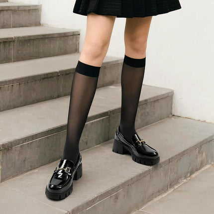 Women'S Platform Chunky Loafers