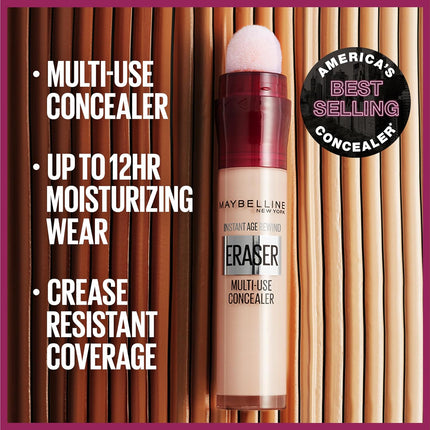 Maybelline Instant Age Rewind Eraser Dark Circles Treatment Multi-Use Concealer, 146, 1 Count (Packaging May Vary)