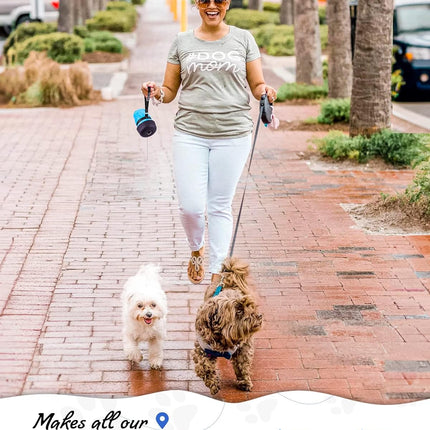 Dog Water Bottle, Portable Water Dispenser with Bowl, Leak Proof Pet Travel Squeeze Bottle, Puppy Essentials Dog Stuff Accessories for Outdoor Walking, Hiking, Camping