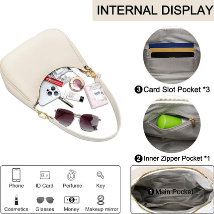 Shoulder Bag for Women Cute Hobo Purses and Handbags Retro Clutch Underarm Purse | Cute