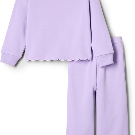 X Sofia Grainge Toddlers and Baby Girls' French Terry Sweatshirt Pant and Top Set