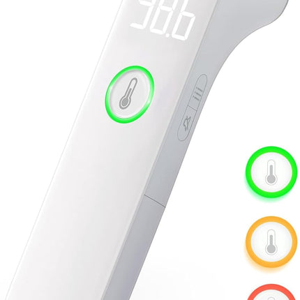 Thermometer for Adults and Kids, Fast Accurate Baby Thermometer, Fever Alarm & Mute Mode, Baby Essentials - Lifetime Support