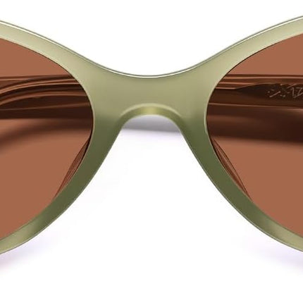 Retro Oval Sunglasses for Women Men 2026 Y2K Wrap around 90S Shades VL9956