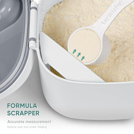 Milk-Powder Formula Dispenser Container: 14OZ Baby Formula Storage Container for Travel - Portable Formula Holder 400G