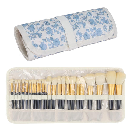 Makeup Brush Holder,Makeup Brush Organizer,Travel Makeup Brushes Bag Cosmetic Bags Pouch for Women Cosmetic Brushes Makeup Artist -Brushes Not Included