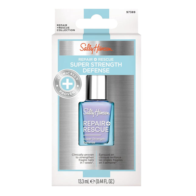Nail Treatment Repair + Rescue Super Strength Defense | Nail Strengthener | Fortifies Weak Nails & Delivers Stronger Nails in 1 Week
