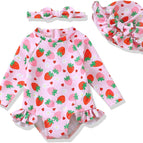 Pink Strawberry / 6-12 Months