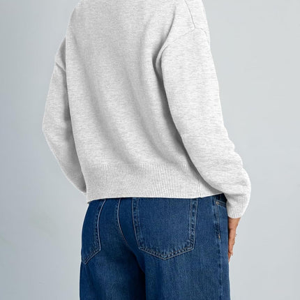 Cropped Cardigan Sweaters for Women Y2K Fall Fashion Clothes 2026
