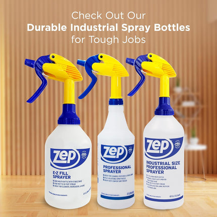 Professional Sprayer Bottle, 32 Oz, Pack of 3, HDPRO1 | Versatile Adjustable Nozzle, Fine Mist or Powerful Spray, Refillable for Diluted Concentrate