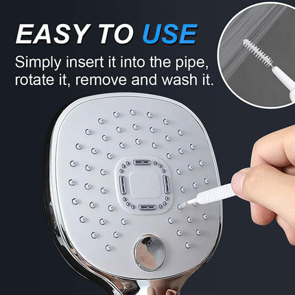 Shower Head Cleaning Brush for Small Holes, 2026 New Anti-Clogging Nozzle Brush for Shower Head,Phone Hole Pore Gap, Household Bathroom Accessory, Multifunctional Crevice Tiny Cleaning Brushes (10PC)