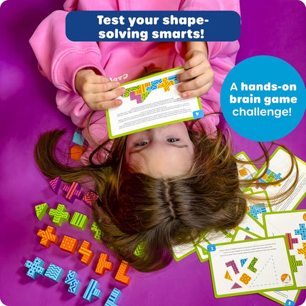 STEM Explorers Brainometry - 3D Puzzle Games for Kids, Kids Travel Games, Brain Teaser Puzzles, Pattern Memory Game, Brain Game Toys, Classroom Toys, 5 Year Old Boy and Girl Gifts