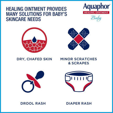 Baby Healing Ointment - Advance Therapy for Diaper Rash, Chapped Cheeks and Minor Scrapes - 14 Ounce (Pack of 1) Jar