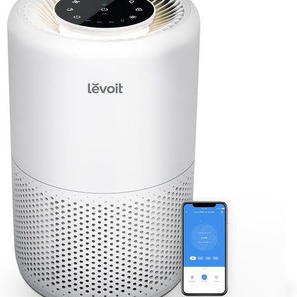 LEVOIT Compact Air Purifier – Small Air Cleaner with Fragrance Sponge for Home & Bedroom