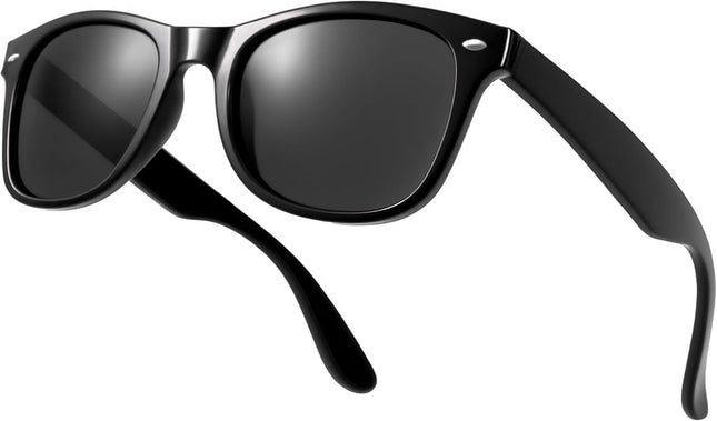 Drifter UV400 Retro Sunglasses - Classic Style Unisex Eyewear for Fashion & Travel, Lightweight Outdoor Shades for Men & Women