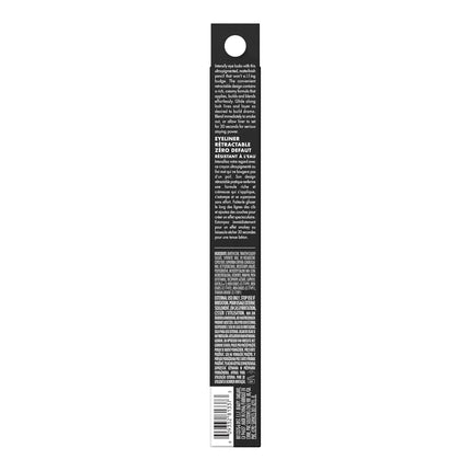 e.l.f. No Budge Retractable Eyeliner – Creamy Ultra-Pigmented Waterproof Eyeliner Pencil for Bold Defined Eyes, Long-Lasting, Vegan & Cruelty-Free, Coffee