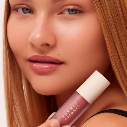 Dream Lip Oil - Hydrating Tinted Lip Gloss Oil - Non-Sticky Formula with Skincare Benefits for Long-Lasting Softness + Shine - Effortless Beauty Gifts - Blush Dreams (0.15 Oz)