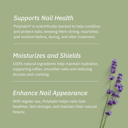 CLINICALLY PROVEN for Weak, Brittle Nails | All Natural Nail Repair Balm | Doctor Developed to Strengthen Nails Damaged by Chemotherapy, Gel or Nail Salon Manicures, Menopause & Aging | Made in the UK
