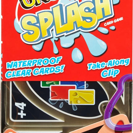 UNO Splash Card Game, Ages 7+, 2-10 Players