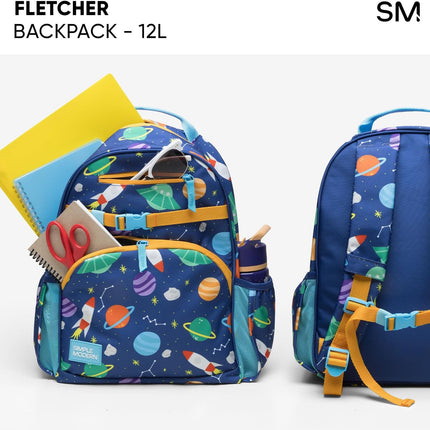 Simple Modern Medium Disney Toddler Backpack for School Girls and Boys | Kindergarten Elementary Kids Backpack | Fletcher Collection | Kids - 15" Tall | Princess Rainbows