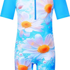 4-5T / A3 Daisy Blue Short
