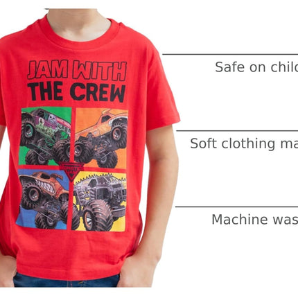 Boys' 3-Pack T-Shirt Set Toddler to Big Kid