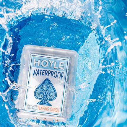 Waterproof Playing Cards, Clear Plastic Deck of Cards for Outdoor Card Games, Camping, Beach, Pool & Travel Games (1 Deck) | Playing-Cards
