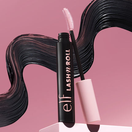 E.L.F. Lash 'N Roll® Curling & Lifting Mascara, Pitch Black, 0.32Oz