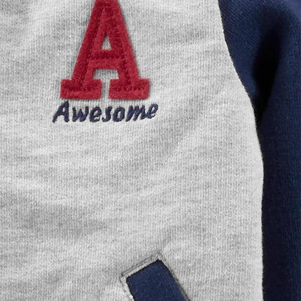 Baby Boys 4-Piece Jacket, Pant, and Bodysuit Set