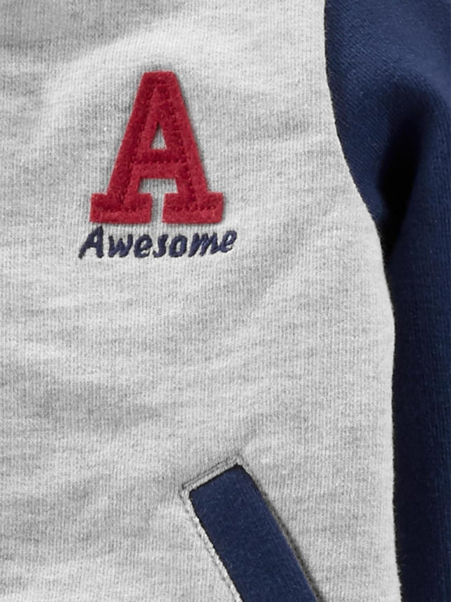 Baby Boys 4-Piece Jacket, Pant, and Bodysuit Set