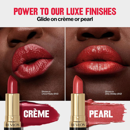 Super Lustrous Lipstick, Creamy Formula for Soft, Fuller-Looking Lips, Moisturized Feel, 764 on the Mauve, 0.15 Oz