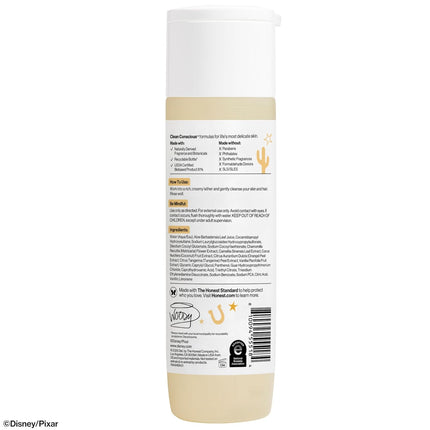 The Honest Company Cleansing 2-In-1 Shampoo + Body Wash, Gentle on Skin, Dermatologist Tested, Tear Free, Hypoallergenic, Disney and Pixar'S Toy Story, Orange Creamsicle