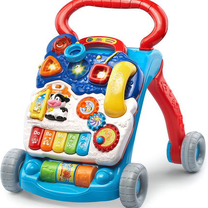 Sit-To-Stand Learning Walker (Frustration Free Packaging), Blue