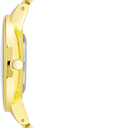 Women'S Crystal Accented Bracelet Watch