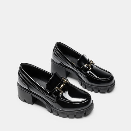 Women'S Platform Chunky Loafers