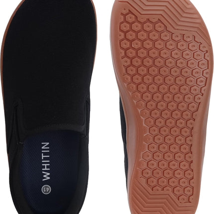 Men'S Wide Toe Box Slip on Barefoot Shoes | Minimalist Sneakers | Zero Drop Sole