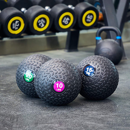 Slam Medicine Wall Balls Workout Exercise Fitness Weighted Balls for Cross Training, Strength and Conditioning Exercises, Cardio and Core Workouts