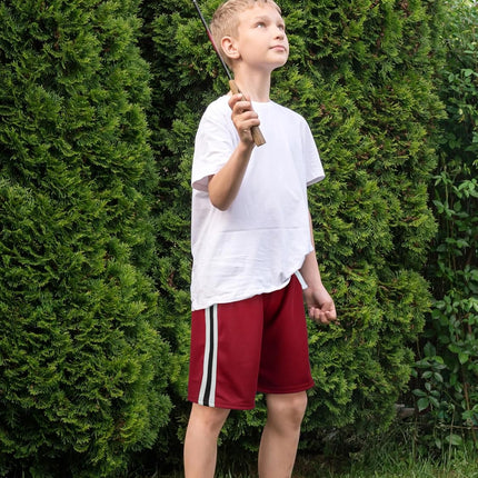 5 Pack Boys Athletic Shorts Boys Shorts Mesh Basketball Soccer Quick Dry Gym Clothes for Kids with Drawstring