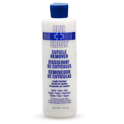 Cuticle Remover & Softener Liquid for Nails –  Professional Nail Care with Lanolin, Hydrating Treatment for Dry Cuticles & Hangnails, Made in USA, 6Oz