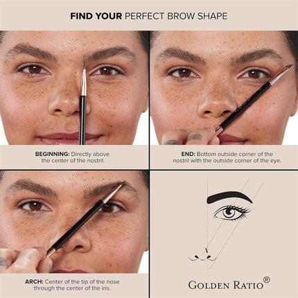 Anastasia Beverly Hills Brow Wiz - Ultra-Slim Retractable Eyebrow Pencil for Hair-Like Strokes, Natural Precision Definition, Longwear Waterproof Smudge-Proof for Filling & Shaping Brows