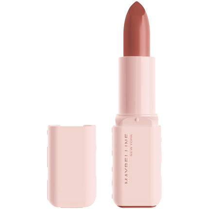 MAYBELLINE Serum Lipstick, Hydrating Lip Makeup with 8Hrs of Lip Plumping Moisture with Hyaluronic Acid + Oil Blend, Upstate (Light Cool Brown Satin)
