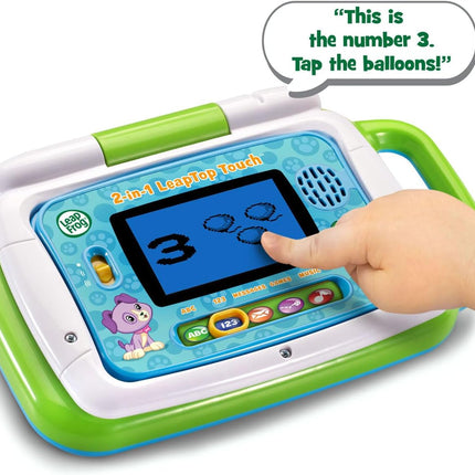 LeapFrog 2-in-1 LeapTop Touch – Interactive Laptop & Tablet Learning Toy, Ages 2–5
